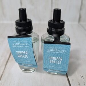 Bath & Body Works Wallflowers Juniper Breeze Refills 2pk NEW Discontinued